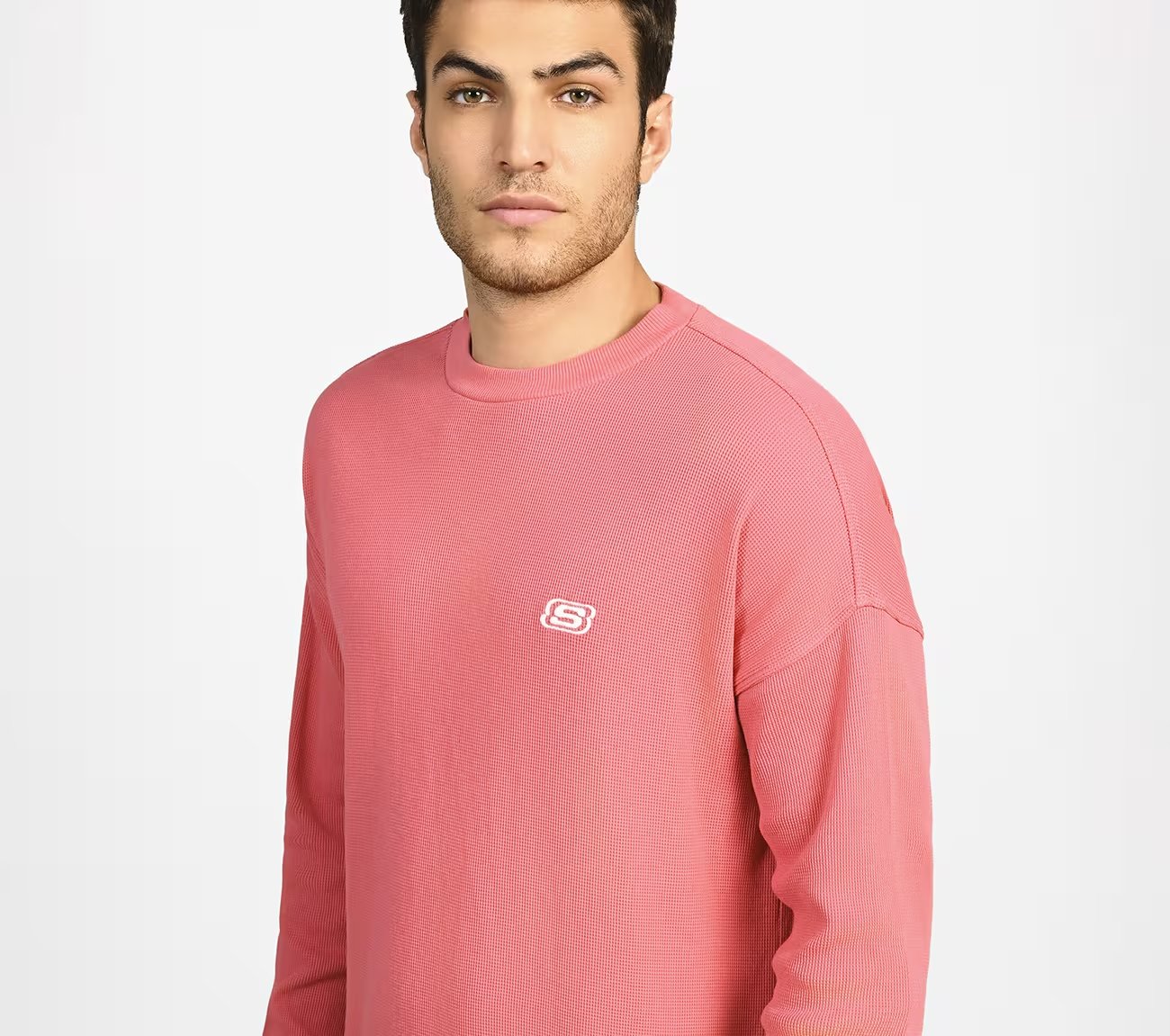 AD BOXY TEE, PINK/MULTI Apparels Right View