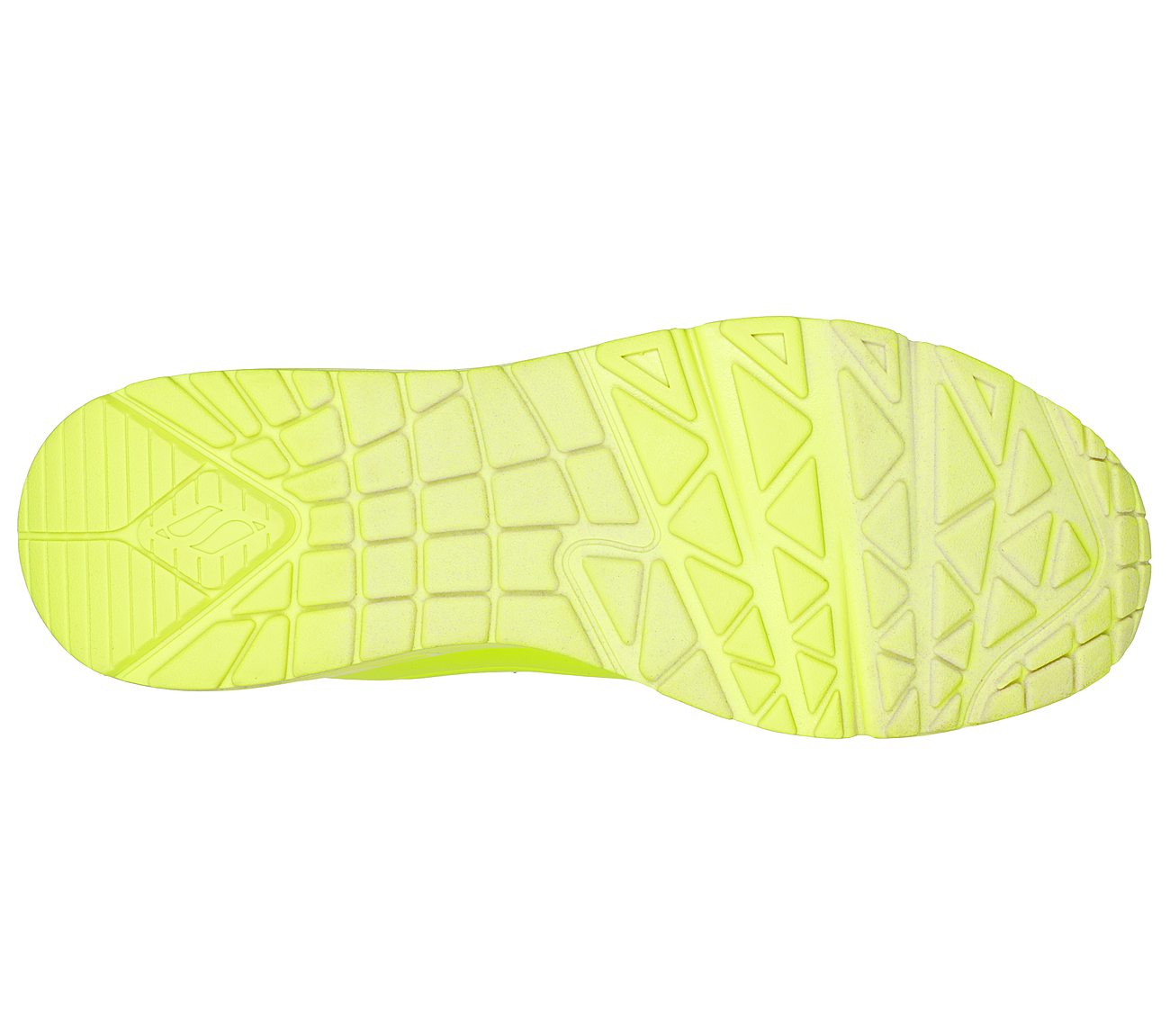 UNO - STAND ON AIR, LIME Footwear Bottom View