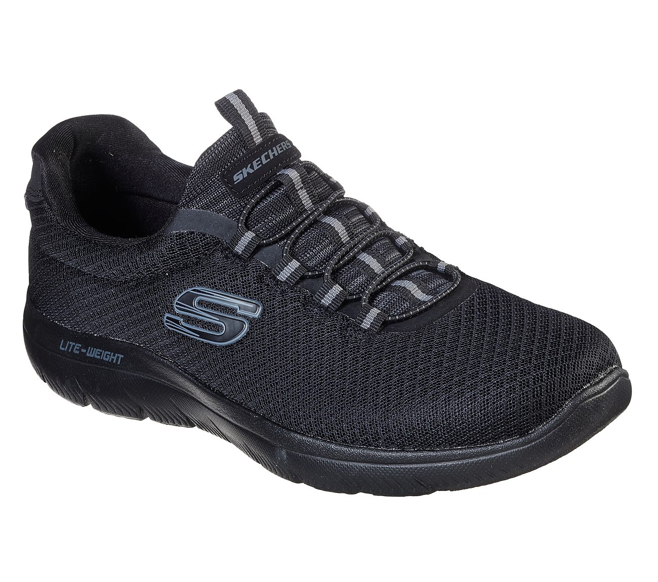 SUMMITS, BBLACK Footwear Lateral View