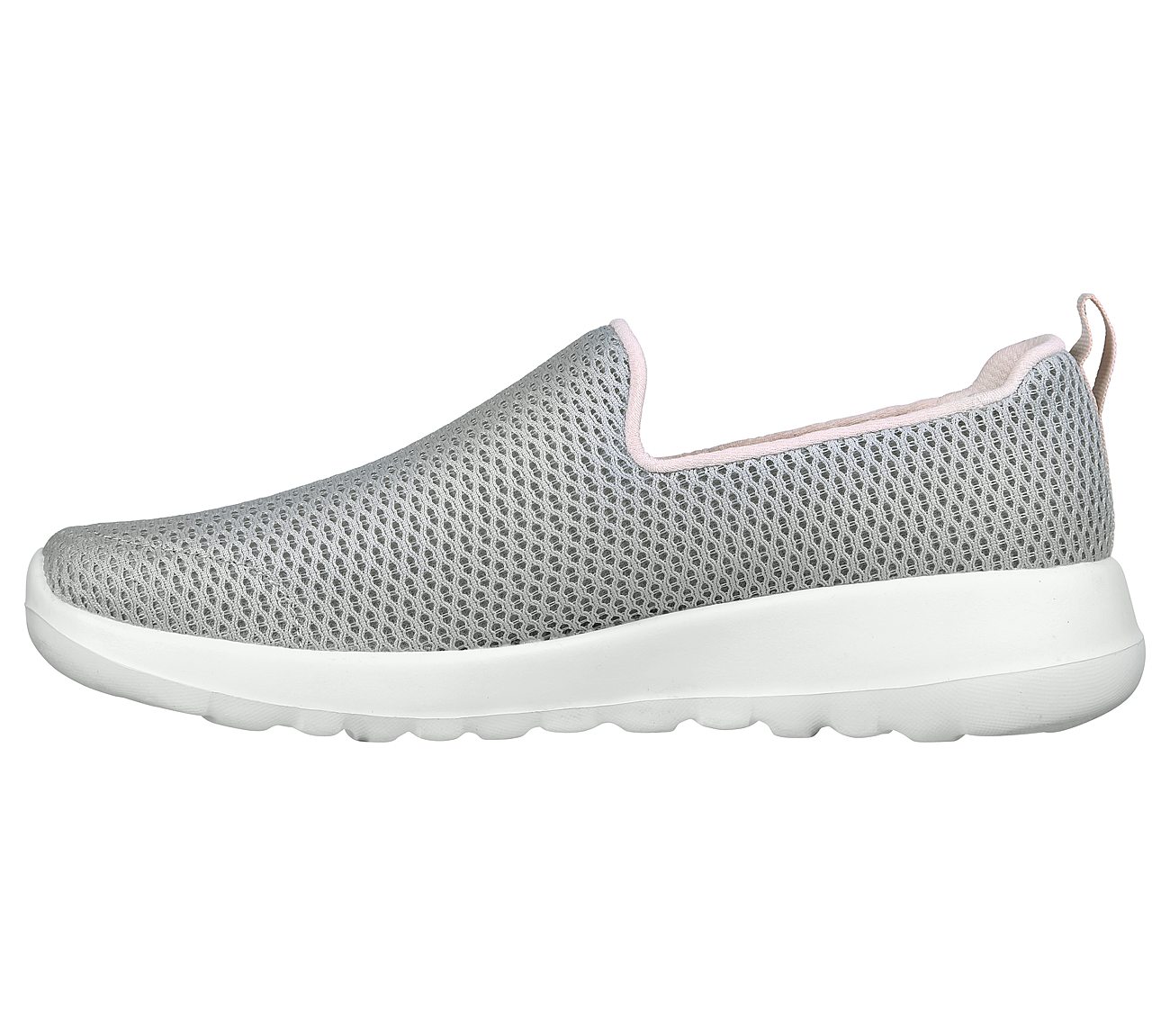 GO WALK JOY -, GREY/CORAL Footwear Left View