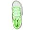 COURT HIGH - GLITTER MIX, WHITE/LIME