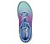 GO WALK ARCH FIT - DYNAMIC VI, BLUE/MULTI Footwear Top View