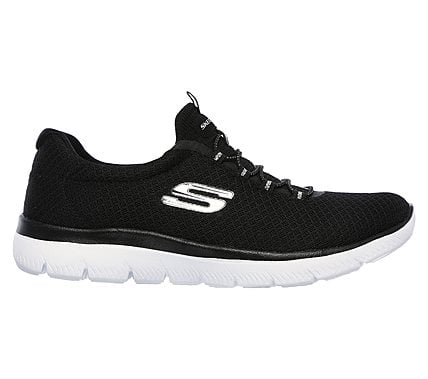 SUMMITS, BLACK/WHITE Footwear Right View
