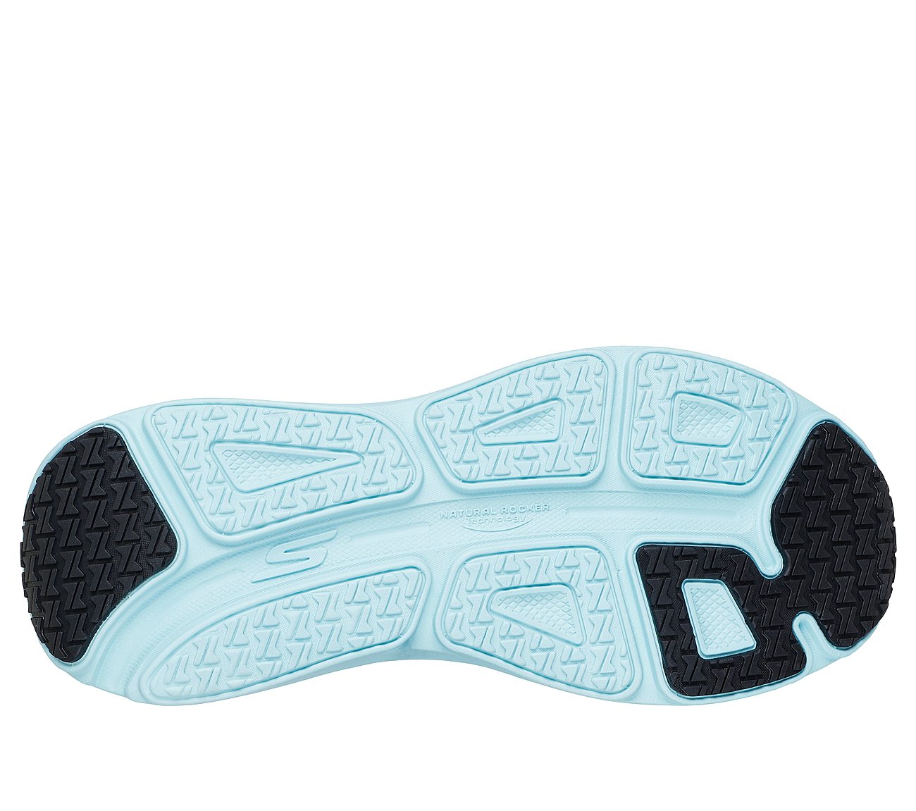 MAX CUSHIONING ENDEAVOUR - EX, ORANGE/BLUE Footwear Bottom View