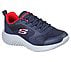 BOUNDER-VERKONA, NAVY/RED Footwear Lateral View