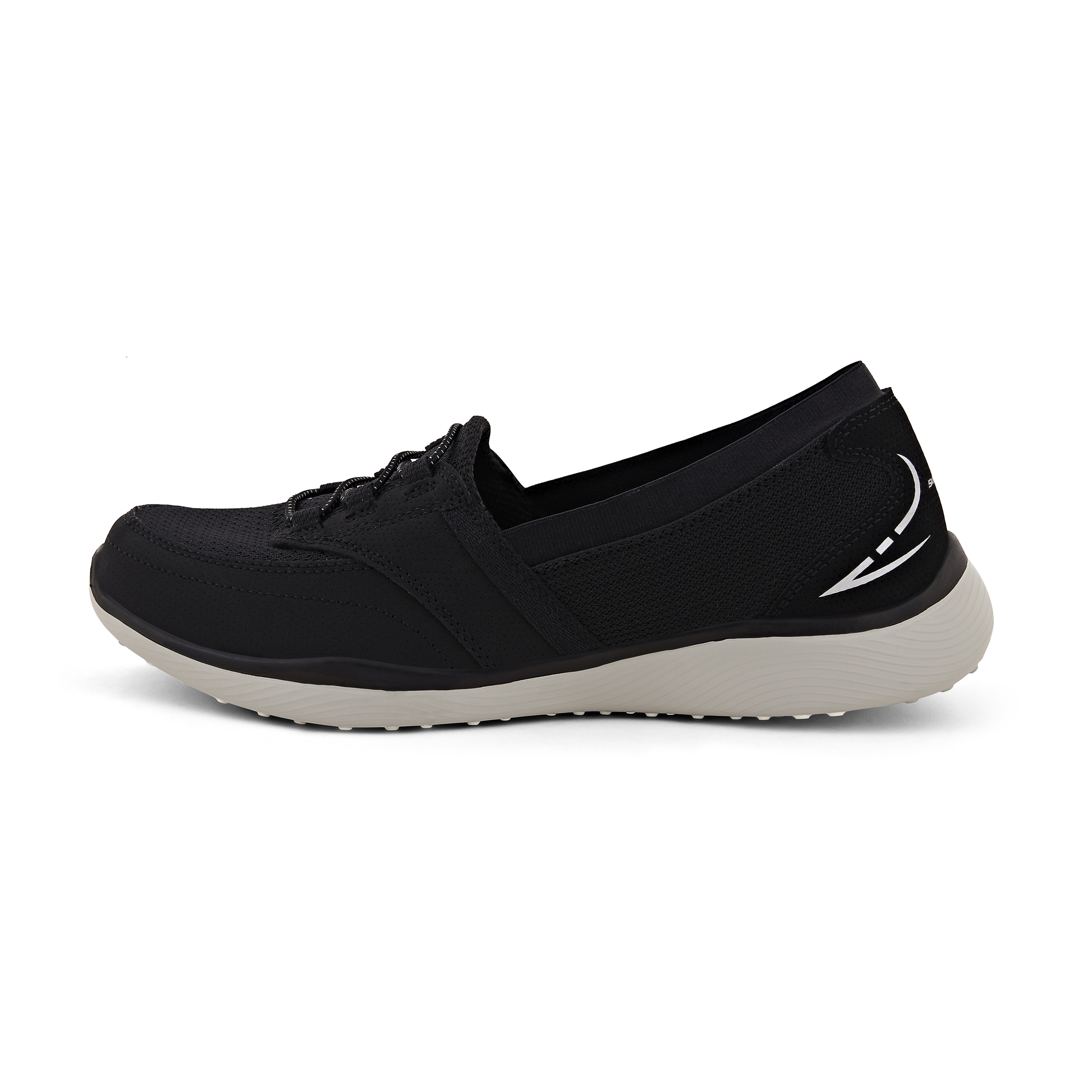 MICROBURST 2.0 - SAVVY POISE, BLACK/WHITE Footwear Left View