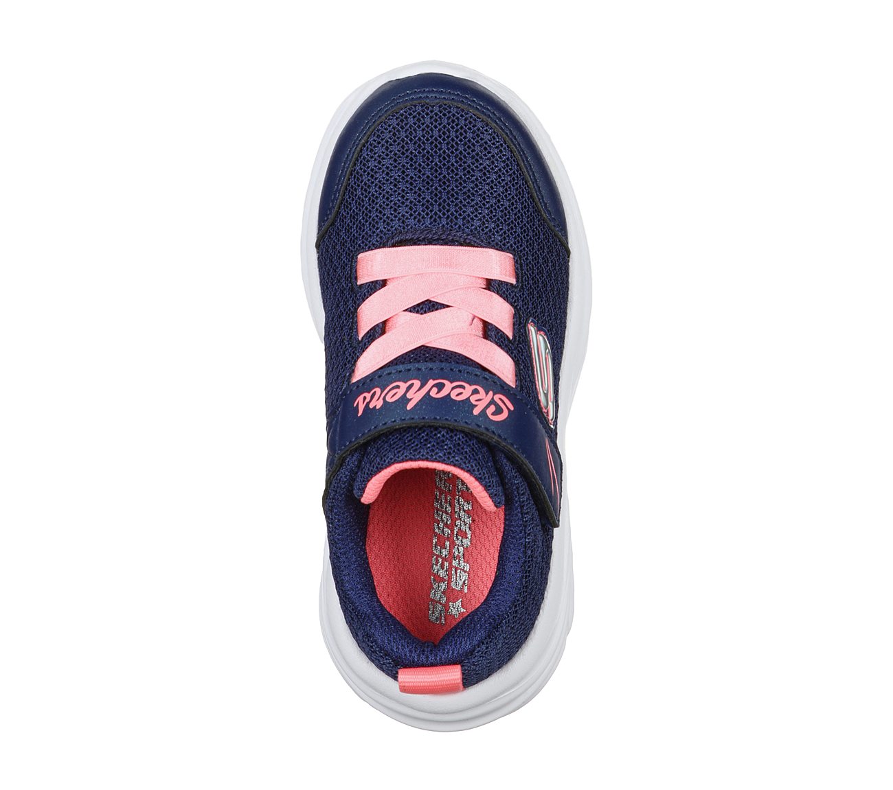 DREAMY DANCER-MISS MINIMALIST, NAVY/CORAL Footwear Top View