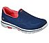 GO WALK 5, NAVY/CORAL Footwear Right View