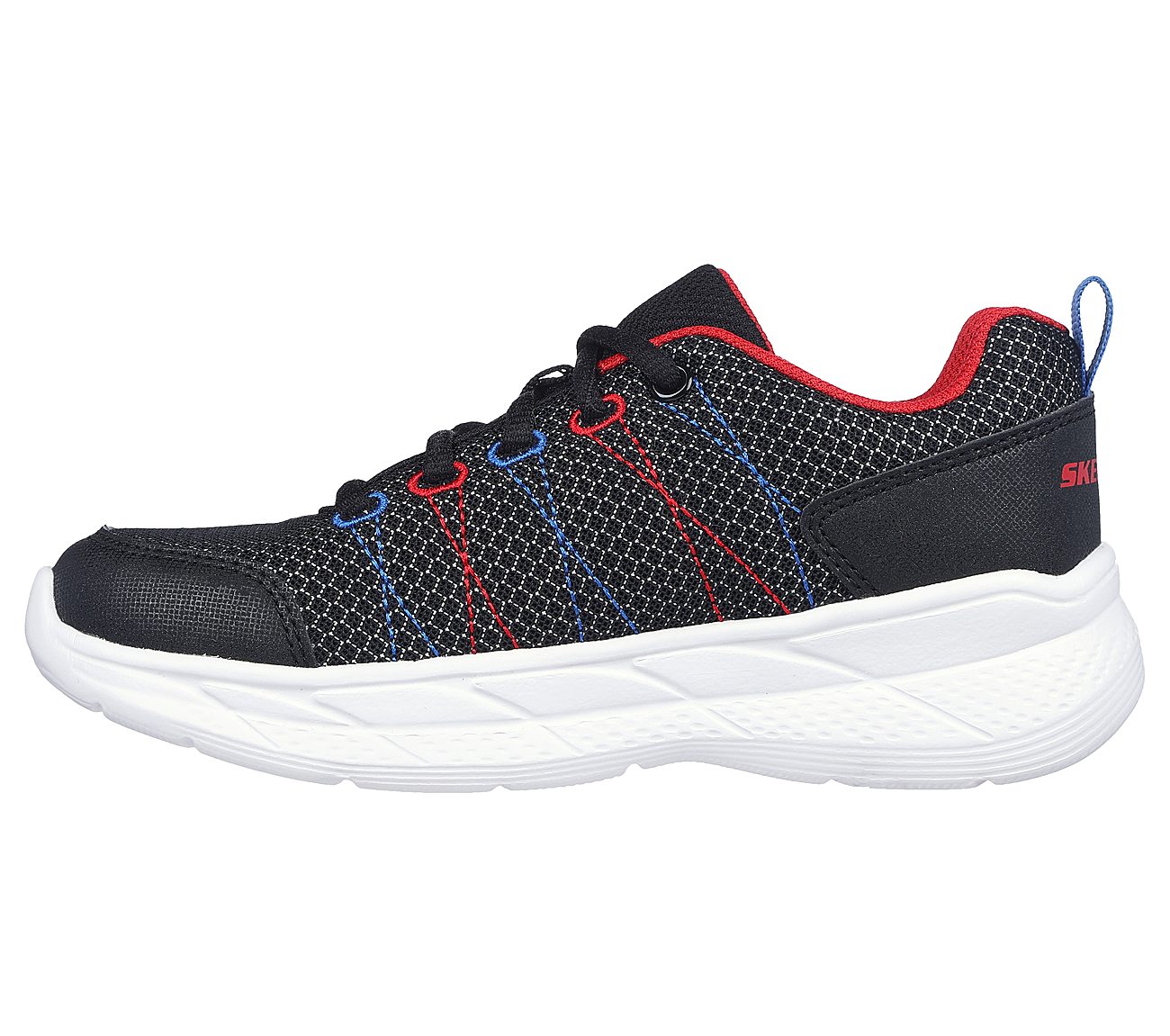SNAP SPRINTS 2.0 - VARGON, BLACK/RED/BLUE Footwear Left View