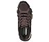 SKECH-AIR ENVOY, BROWN/BLACK Footwear Top View