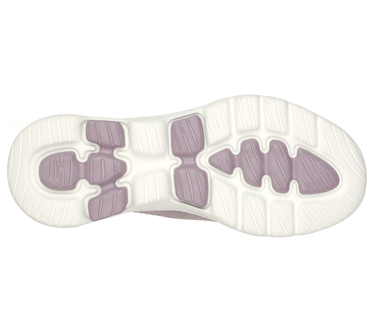 GO WALK 5-STARLIT, MMAUVE Footwear Bottom View
