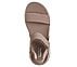 GO WALK ARCH FIT SANDAL-POLIS, TAN Footwear Top View
