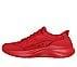 CONTOUR FOAM - COZY FIT, RED Footwear Left View