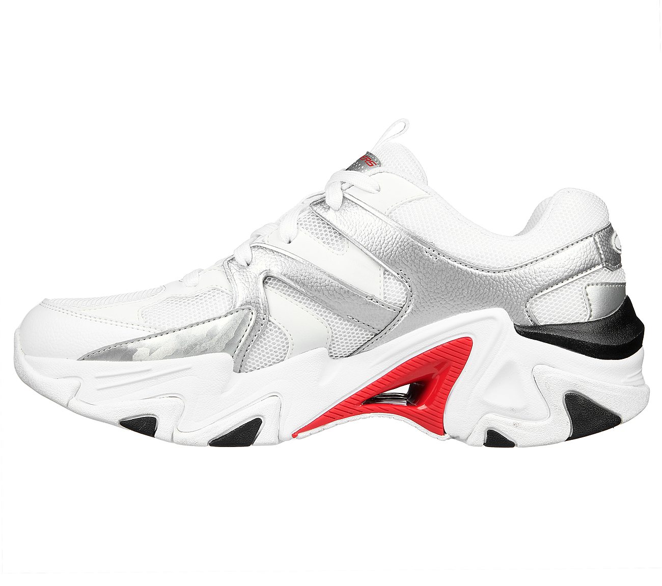 STAMINA V3, WWHITE/BLACK/RED Footwear Left View