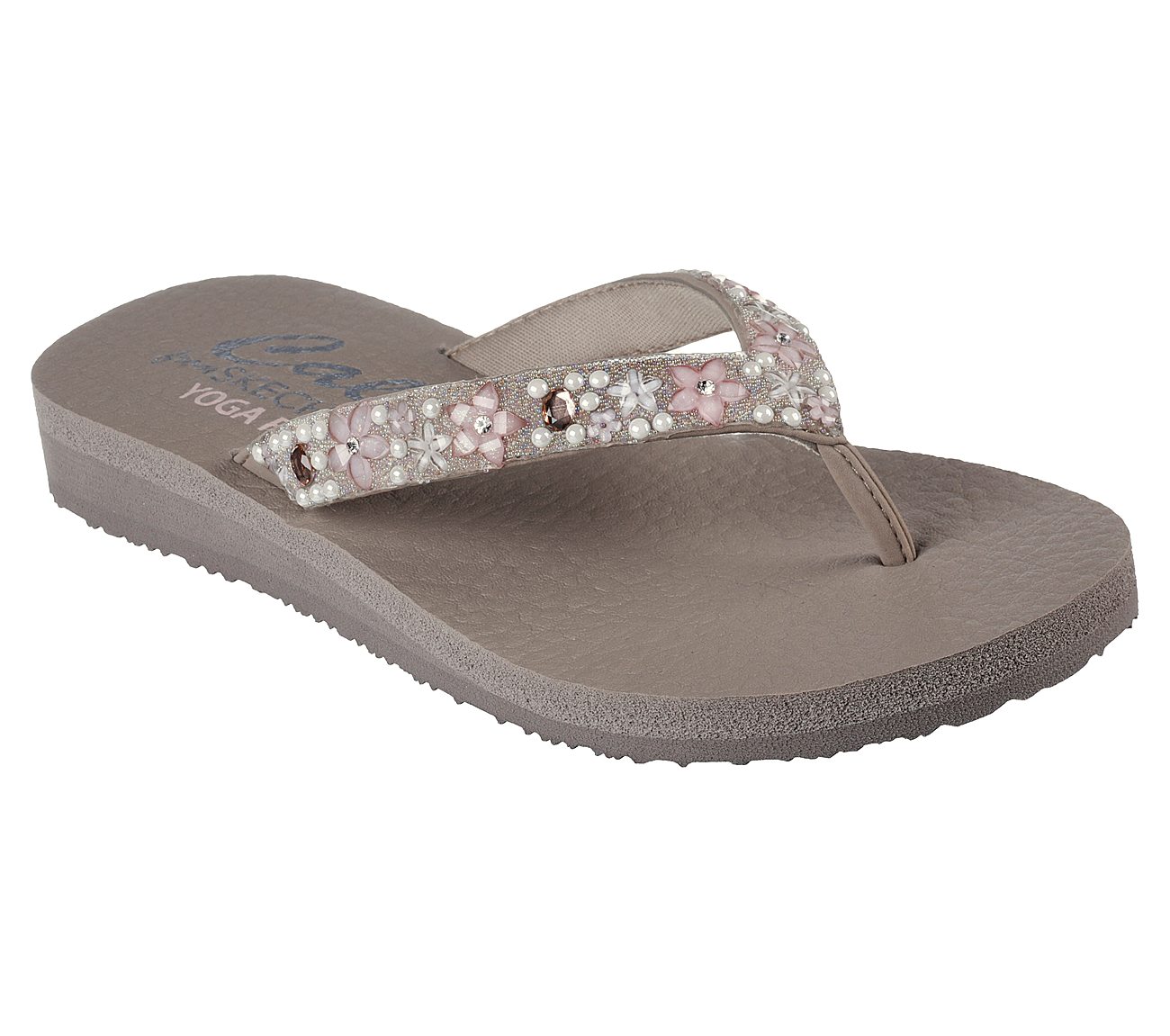 MEDITATION - DANCING DAISY, TTAUPE Footwear Right View