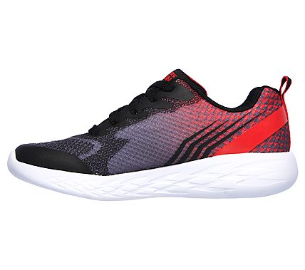 GO RUN 600 - HENDOX, BLACK/RED Footwear Left View