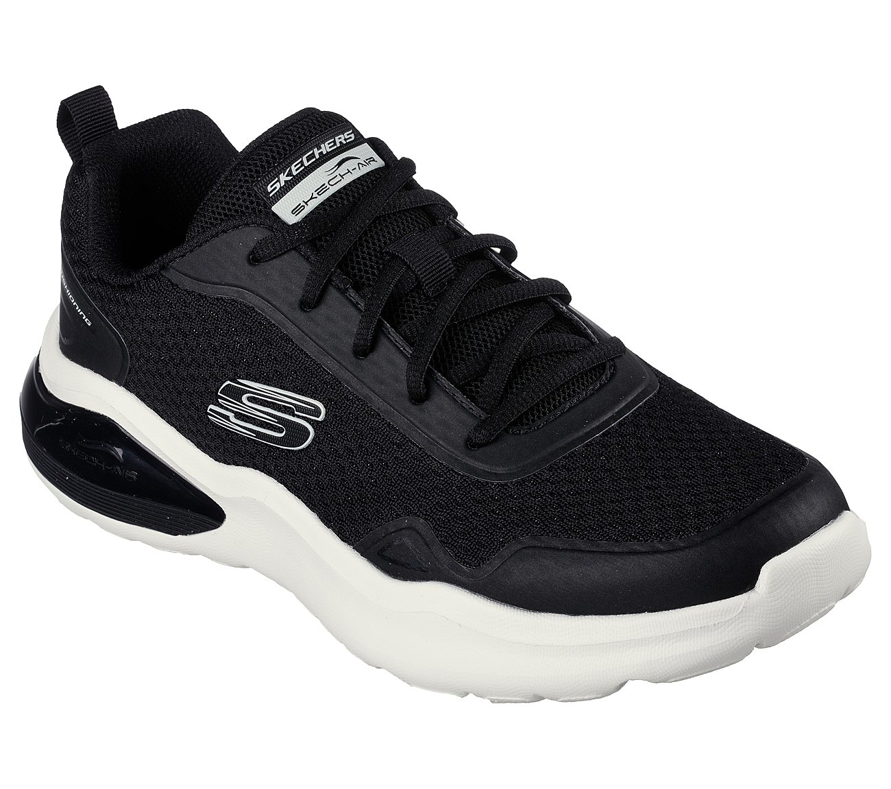 AIR CUSHIONING - CITRO, BLACK/WHITE Footwear Right View