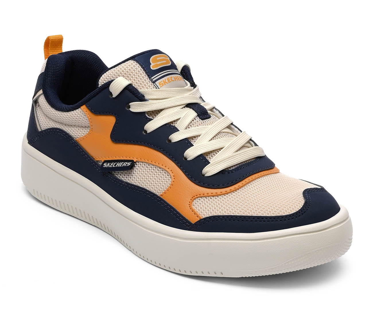 SPORT COURT 92, NAVY/TAN Footwear Right View