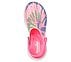 GO WALK 5 FOAMIES - PSYCHADEL, PINK/MULTI Footwear Top View