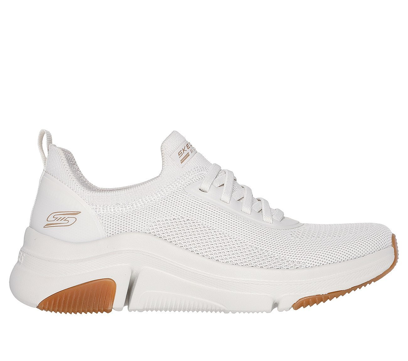 BOBS SPARROW FLEX - INSTANT CLOUT, OFF WHITE Footwear Lateral View