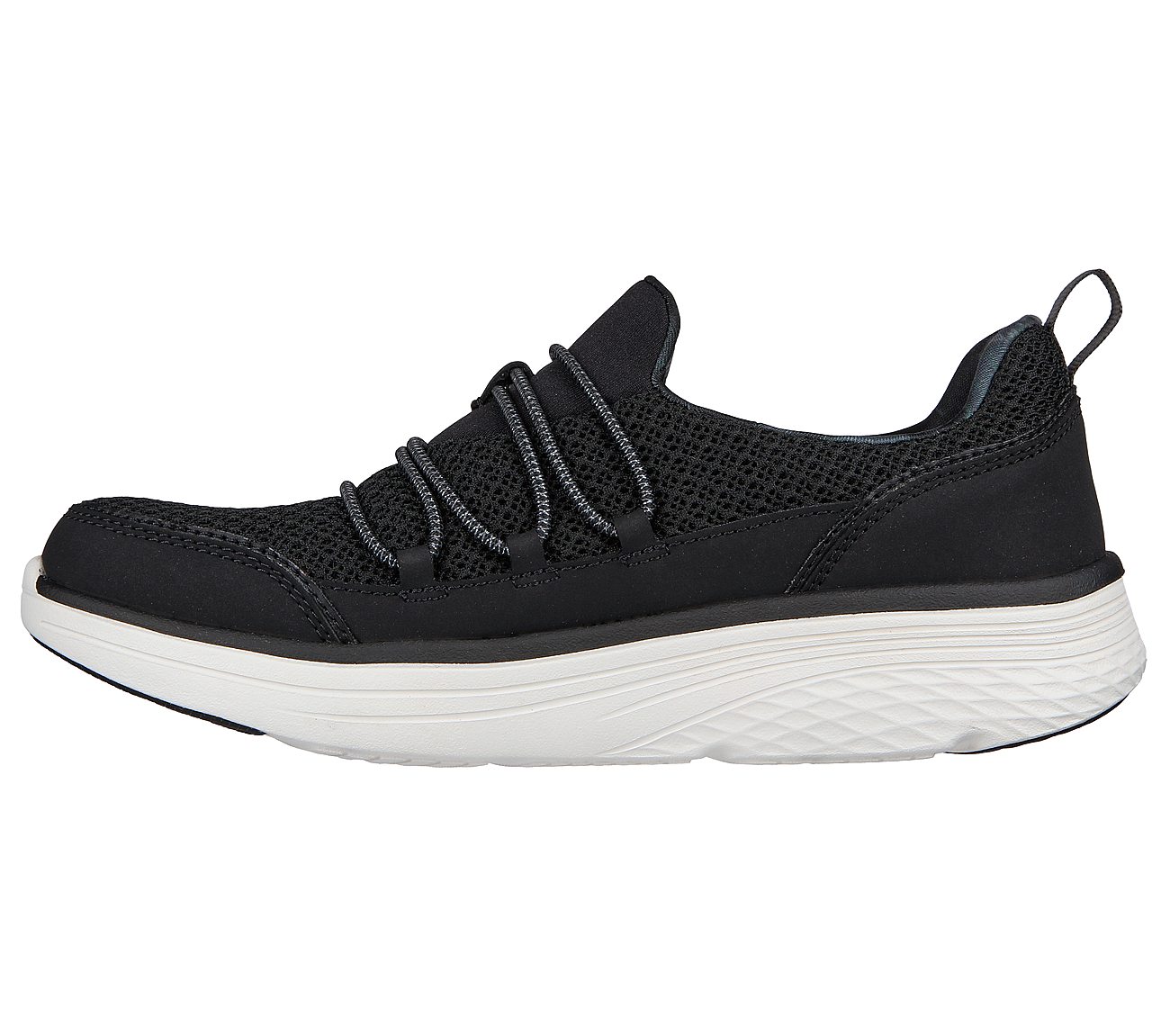 MAX CUSHIONING LITE-SOARING S, BBBBLACK Footwear Left View