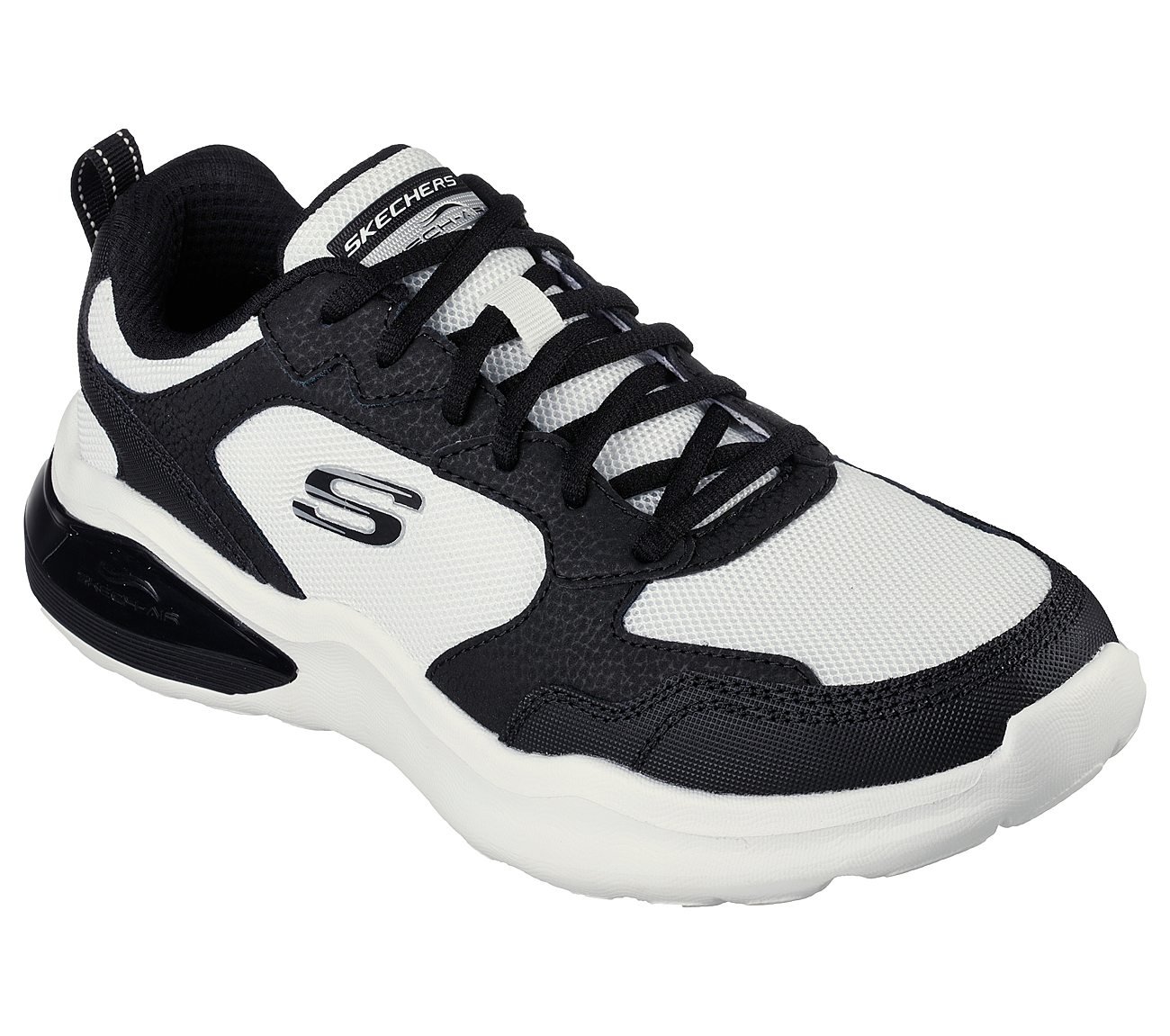 AIR CUSHIONING - BINSON, WHITE BLACK Footwear Right View