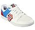 Rolling Stones: Classic Cup - Euro Lick, WHITE/BLUE/RED Footwear Right View