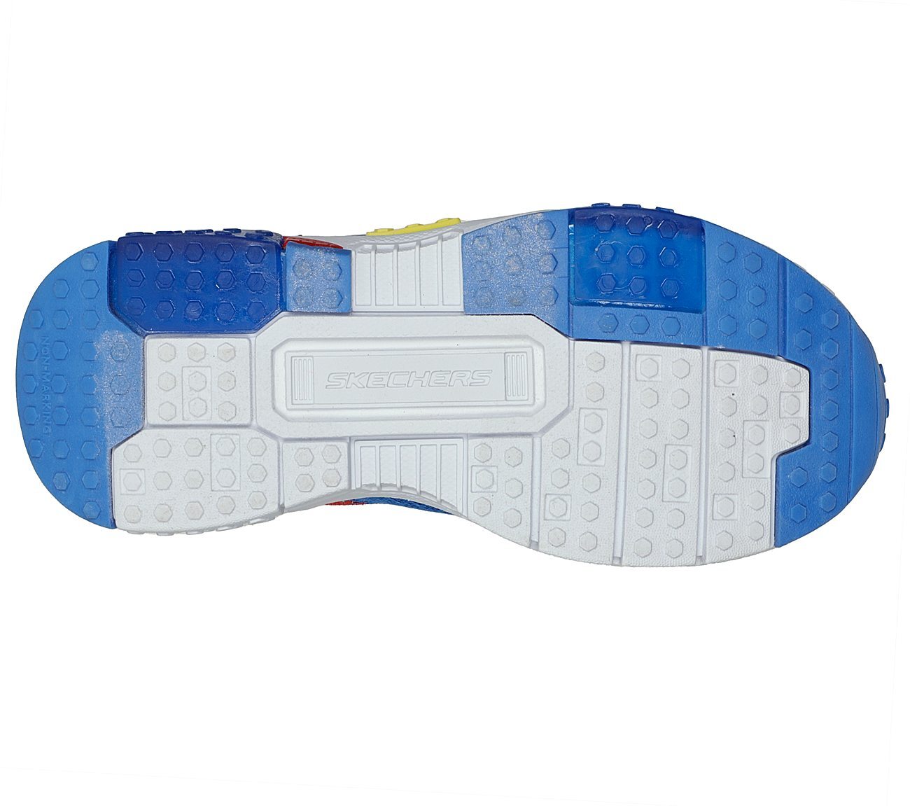 BRICK KICKS 2, BLUE/MULTI Footwear Bottom View