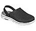 GO WALK 5-ASTONISHED, BLACK/GREY Footwear Lateral View