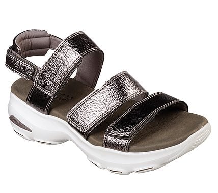 D'LITES ULTRA - FAB LIFE, PEWTER Footwear Lateral View