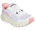 MAX CUSHIONING GLIDE-STEP, WHITE/PINK