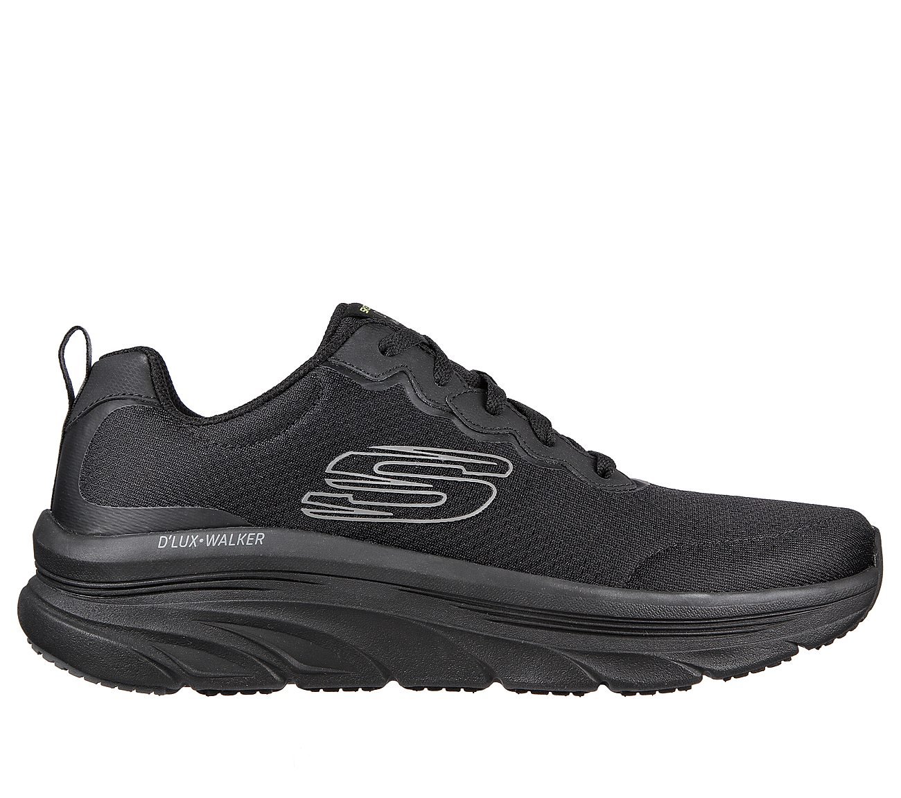 D'LUX WALKER - SCRAMBLER, BLACK Footwear Lateral View