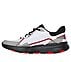GO RUN 7, WHITE/BLACK/RED Footwear Left View