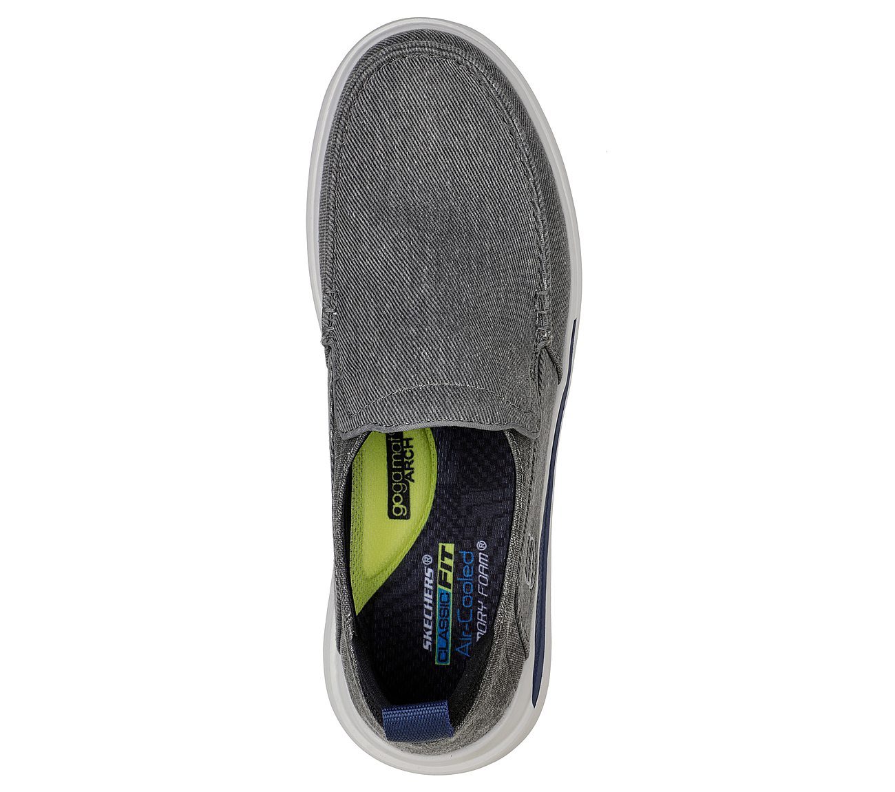 PROVEN - EVERS, CCHARCOAL Footwear Top View