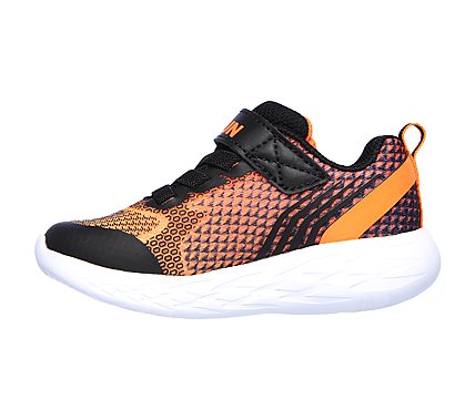 GO RUN 600 - BAXTUX, BLACK/ORANGE Footwear Left View