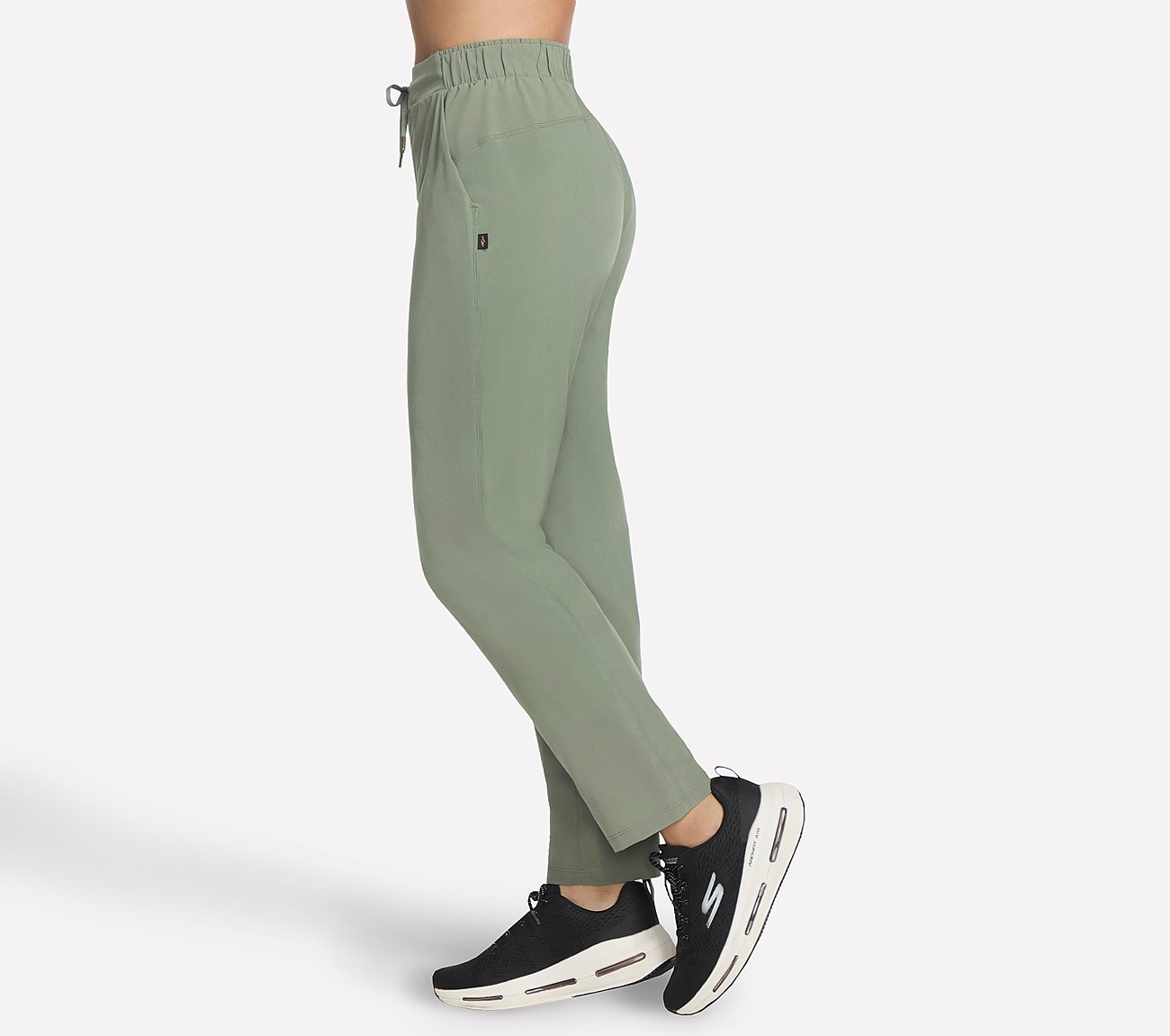 Skechers Slip-ins: GO WALK Uptown Pant, TAUPE/OLIVE Apparels Bottom View