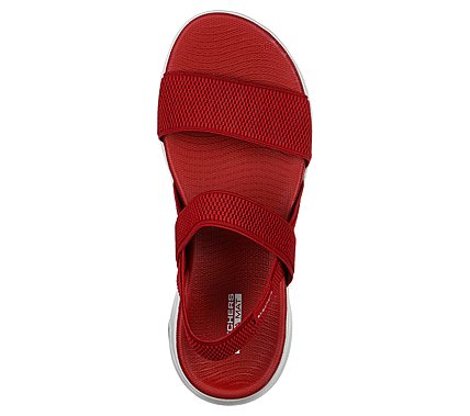 ON-THE-GO 600 - FLAWLESS, RED/WHITE Footwear Top View