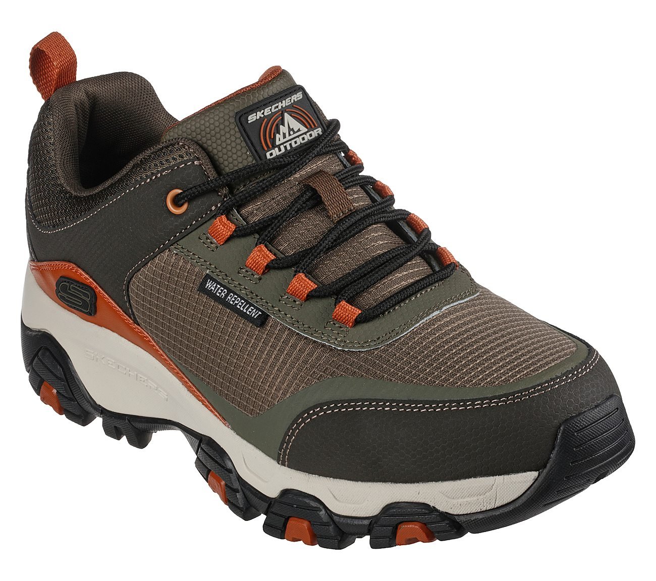 TERRABITE-OVERHIKE, OOLIVE Footwear Lateral View