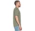 GOKNIT PIQUE S/S HENLEY, LIGHT GREY/GREEN Apparels Bottom View