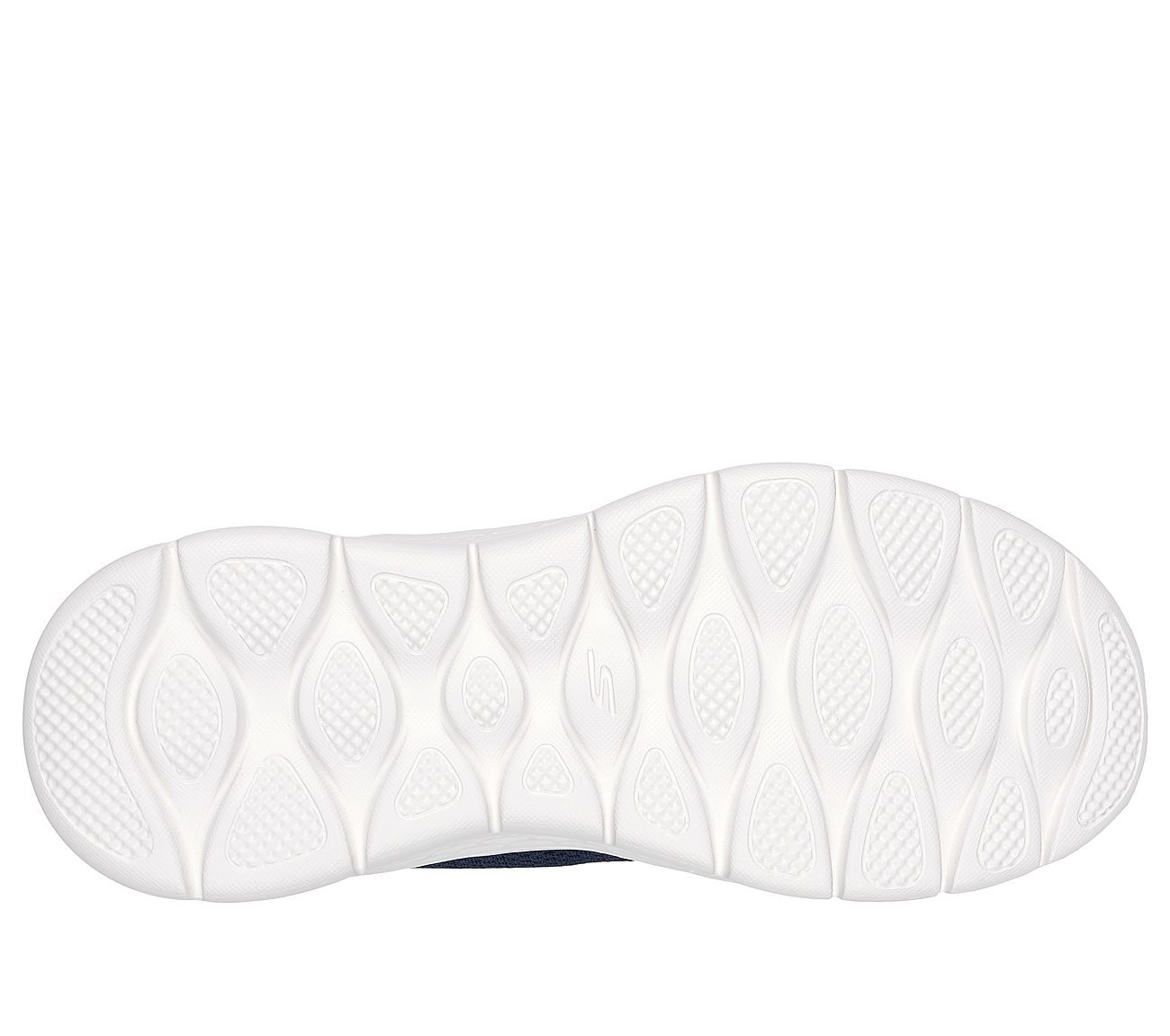 GO WALK FLEX, NAVY/CORAL Footwear Bottom View