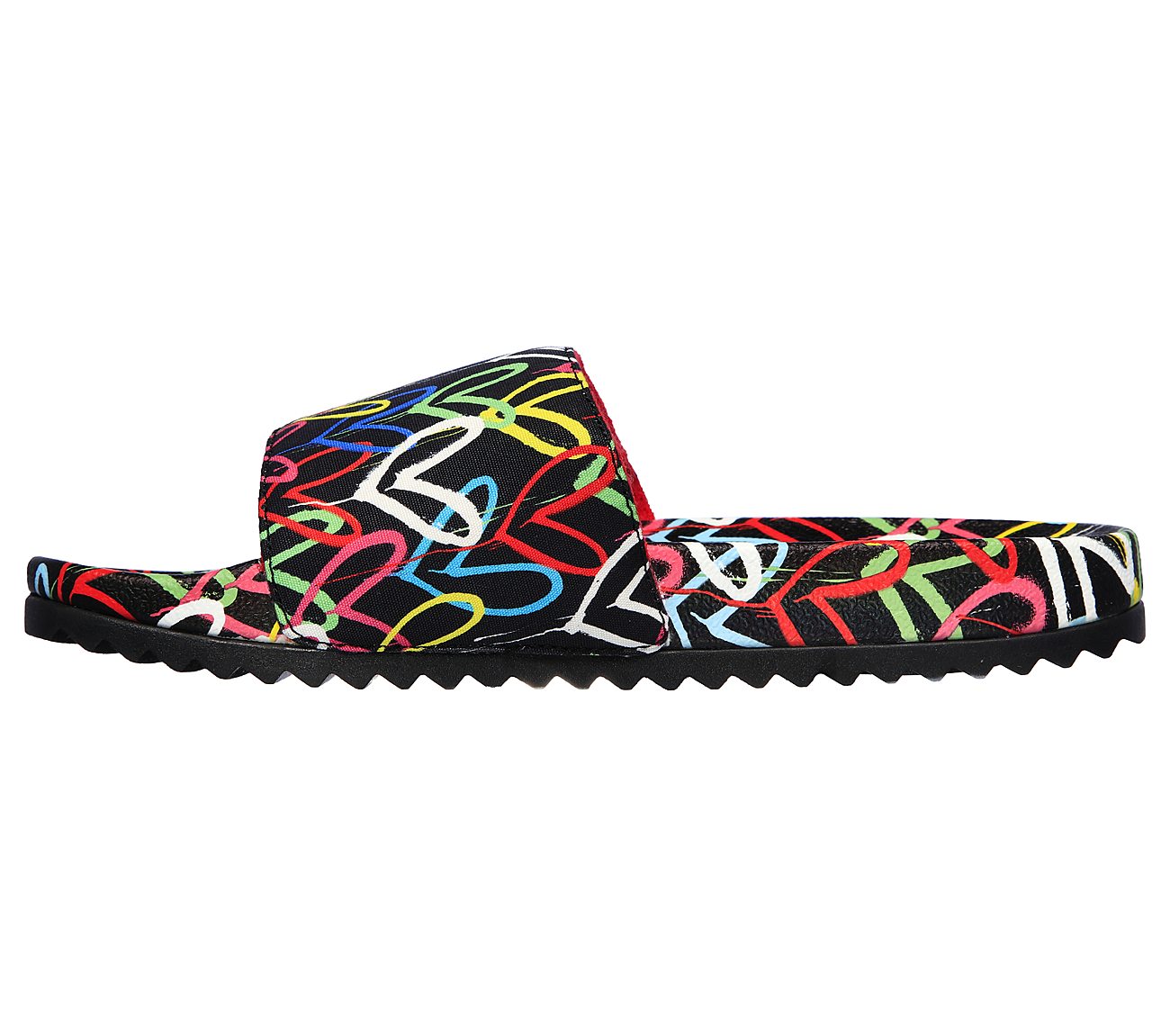 POP UPS 2-LOVE & SUMMER, BLACK/MULTI Footwear Left View