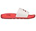 HYPER SLIDE - DERIVER, WHITE/RED Footwear Lateral View