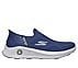 GO WALK ANYWHERE - THE TOURIS, NAVY Footwear Lateral View