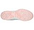 GO GOLF PIVOT, LIGHT GREY/PINK Footwear Bottom View