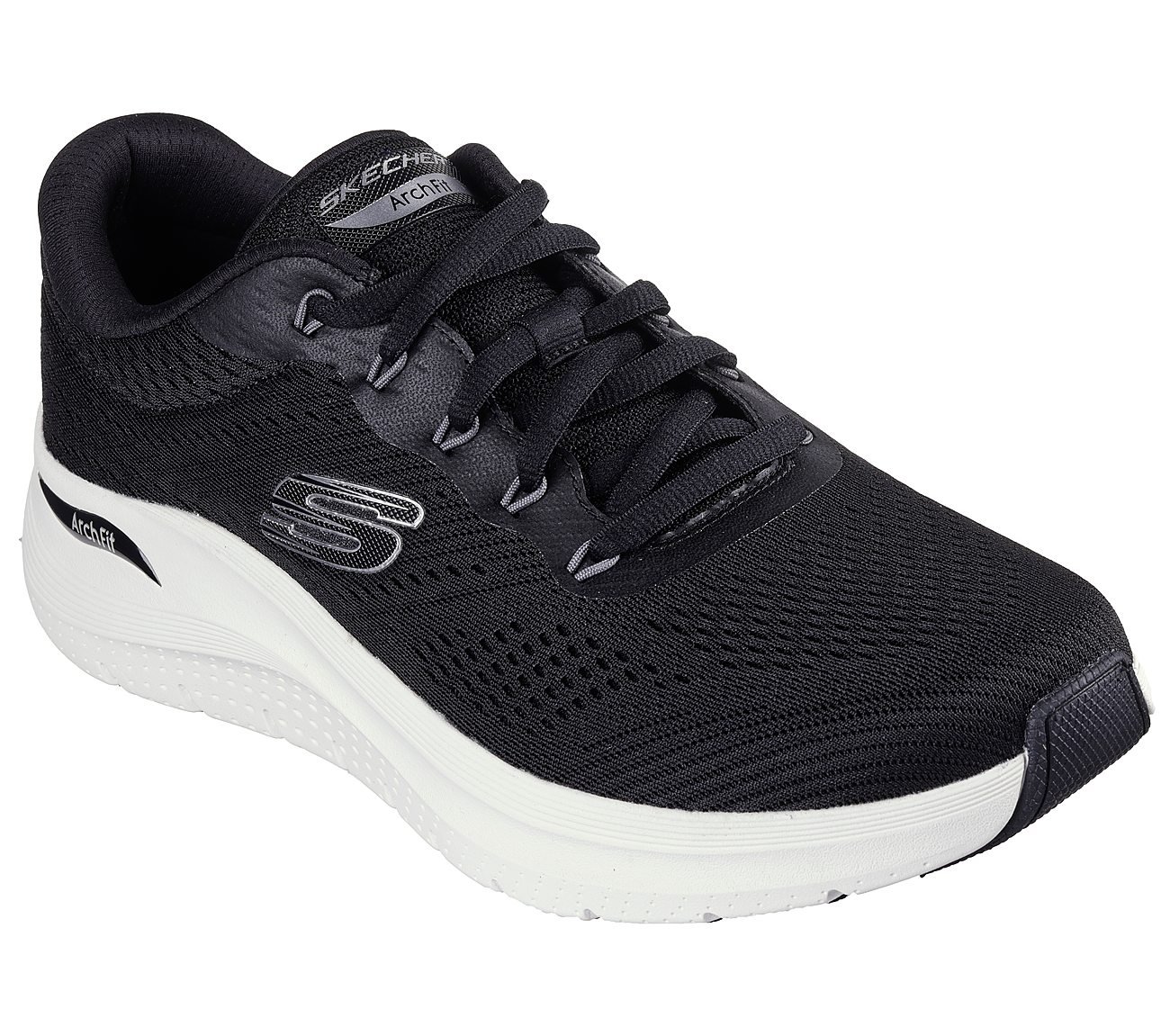 ARCH FIT 2, BLACK/WHITE Footwear Right View