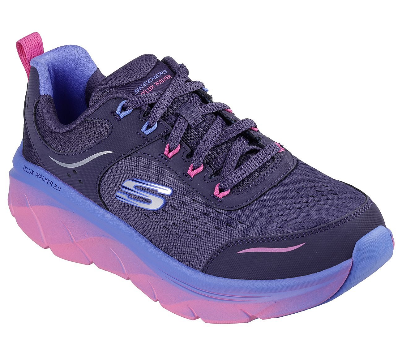 D'LUX WALKER 2.0-NEON SITES, PURPLE MULTI Footwear Right View