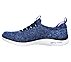 EMPIRE D'LUX - SHARP WITTED, NAVY/AQUA Footwear Left View