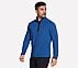 SKECH-KNITS BURST 1/4 ZIP, ROYAL Apparels Bottom View