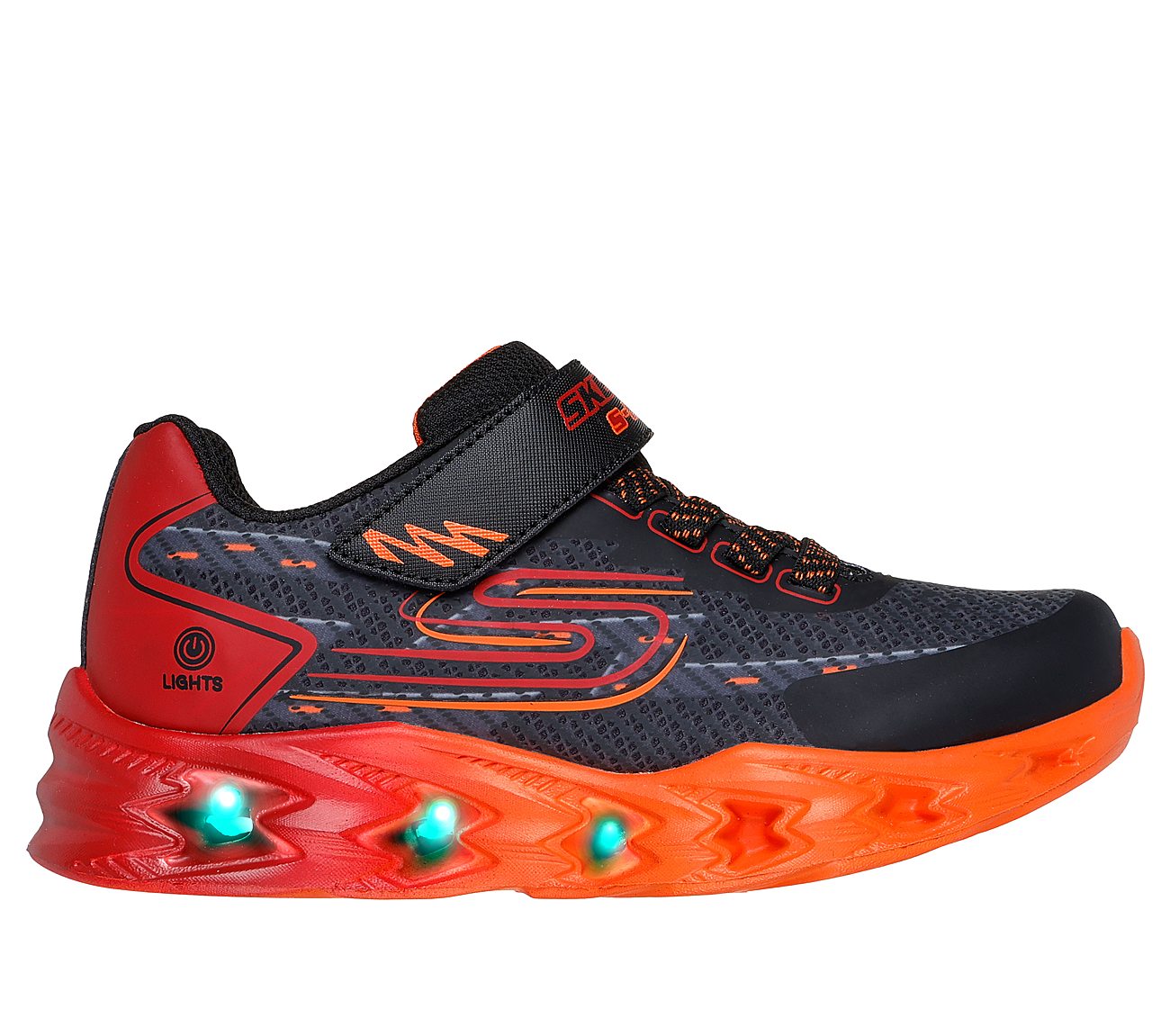 VORTEX 2.0 - QUANTROID, BLACK/RED Footwear Right View