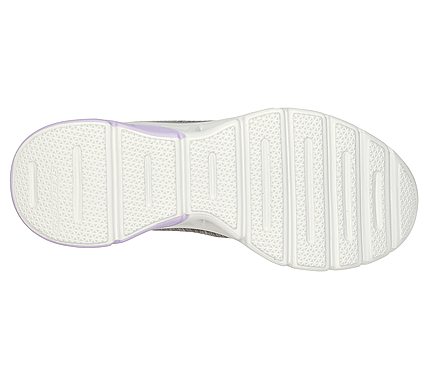 GLIDE-STEP SPORT-NEXT LEVEL, GREY/LAVENDER Footwear Bottom View